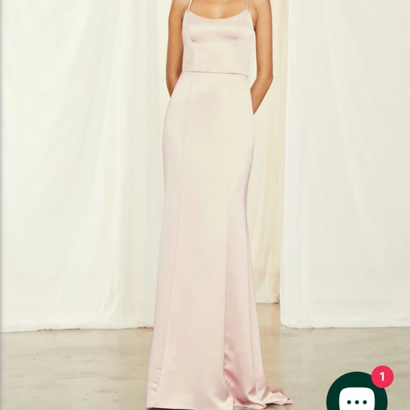 Amsale Dresses & Skirts - Amsale Rose Quartz Bridesmaid Dress